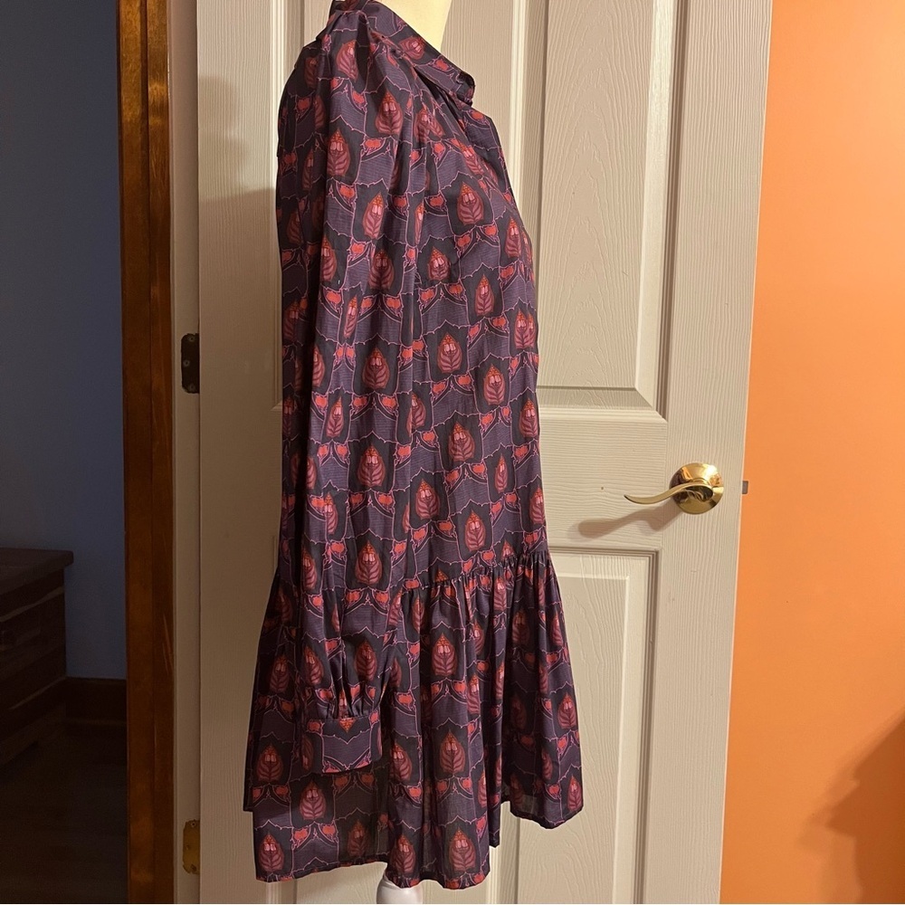 Laroque Elegant Long Sleeve Floral Dress - Picture 9 of 15